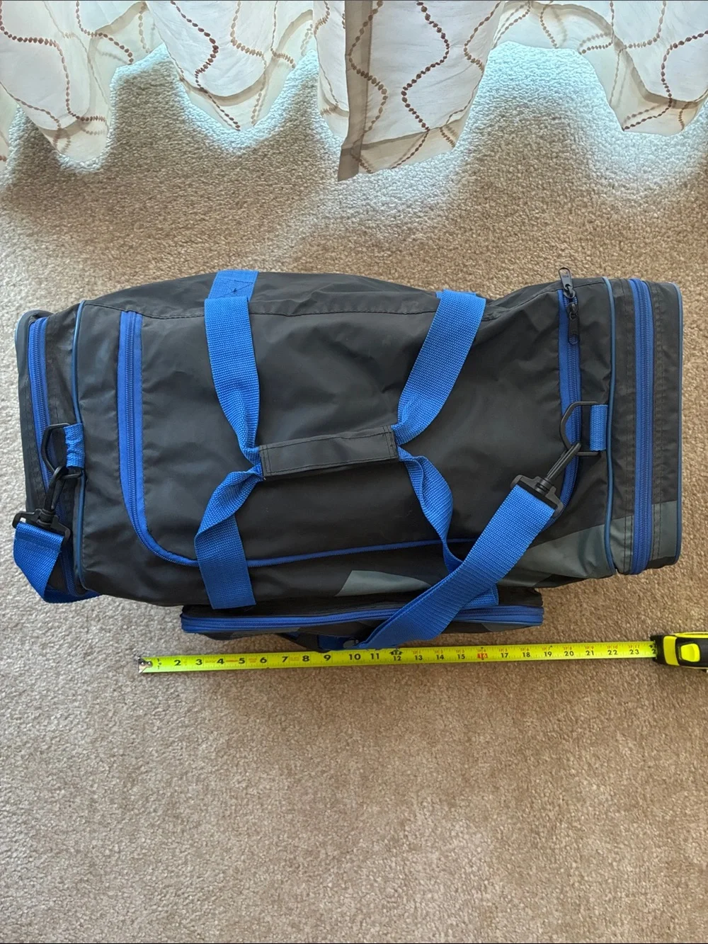 Vintage FIFA World Cup USA 94 Graphic Duffel Bag - Blue/Black/Red